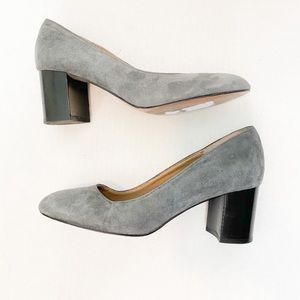 Adrienne Vittadini grey heels size 6.5
